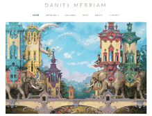Tablet Screenshot of danielmerriam.com